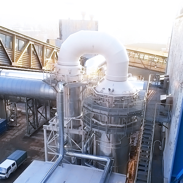 Rökgaskondensering och kondensatvattenrening till ENEA Wytwarzanie kraftvärmeverk.